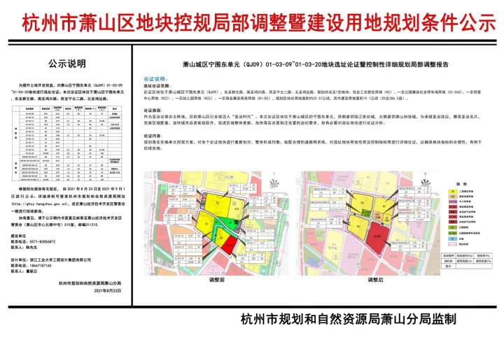 蕭山未來總部社區(qū)怎么建？控規(guī)來了